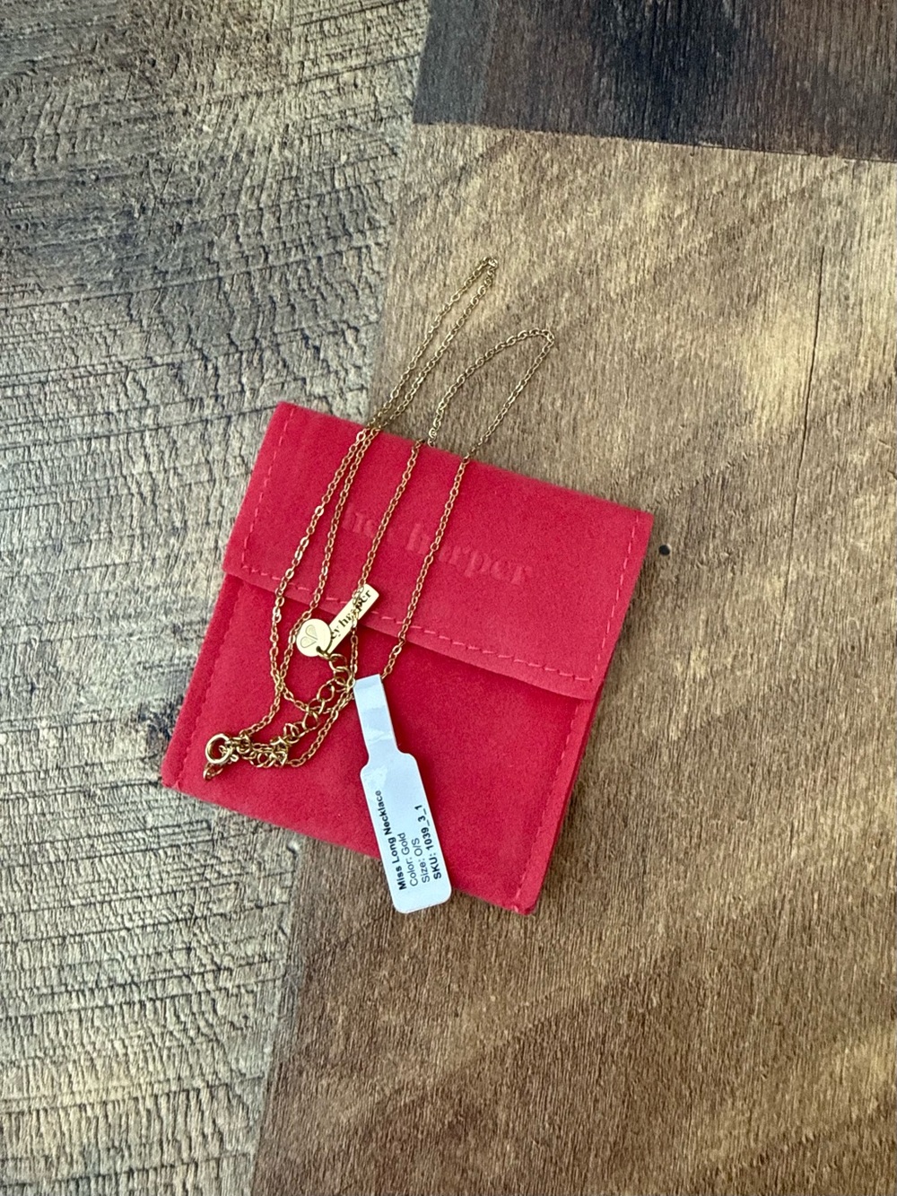 NWT Hey Harper Gold Chain - Picture 3 of 5